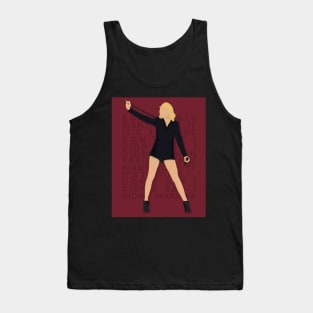 Blank Space Poster Print Tank Top